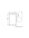 Lavadora Libre Instalación - Balay 3TS972B, Eficiencia D, Blanco, 1200 rpm, 7 kg