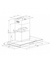 Campana Decorativa - Teka DSJ 650, Inox, 60 cm