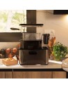 Freidora - Cecotec Cleanfry Luxury 4000 Dark, 3270 W, Capacidad 4,2 Litros, Acero Inoxidable, Filtro OilClean