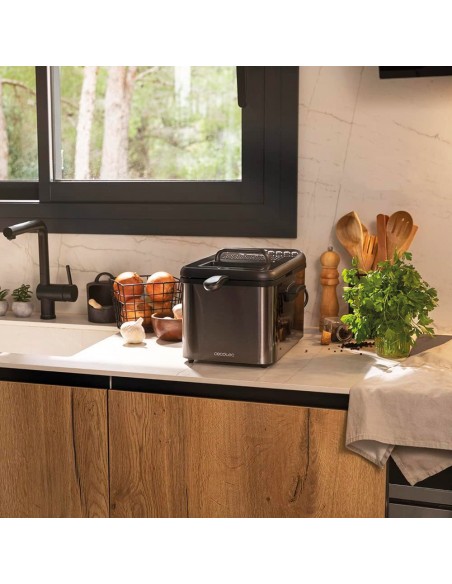 Freidora - Cecotec Cleanfry Luxury...