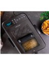 Freidora - Cecotec  Cleanfry luxury 3000 Dark, 2400 W, Capacidad 3,2 Litros, Acero Inoxidable, Filtro OilClean