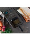 Freidora - Cecotec  Cleanfry luxury 3000 Dark, 2400 W, Capacidad 3,2 Litros, Acero Inoxidable, Filtro OilClean