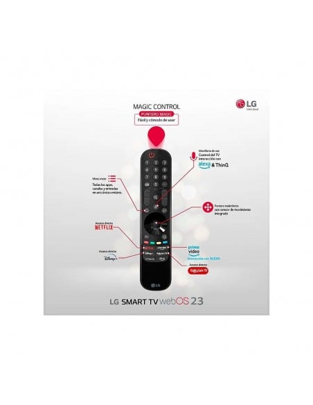 TV LED - LG 55QNED756RA, 55 pulgadas,...