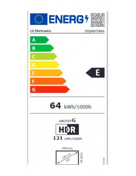 TV LED - LG 55QNED756RA, 55 pulgadas,...