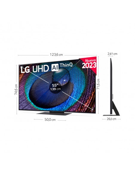 TV LED - LG 55UR91006LA, 55 pulgadas,...