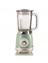 Batidora de  Vaso -  Ariete 583/04, 1000W, Vintage Verde Cristal