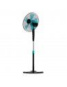 Ventilador Pie  - Cecotec EnergySilence 510, 40 W, 5 Aspas de 40 cm de diámetro, Oscilante, 3 Velocidades