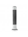 Ventilador Torre - Cecotec EnergySilence 6090 Skyline, 45 W,  80 cm de altura, Tres Velocidades, Blanco