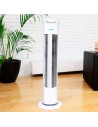 Ventilador Torre - Cecotec EnergySilence 6090 Skyline, 45 W,  80 cm de altura, Tres Velocidades, Blanco