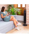 Ventilador Torre - Cecotec EnergySilence 9190 SkyLine Ionic Connected, Control Wifi e Ionizador