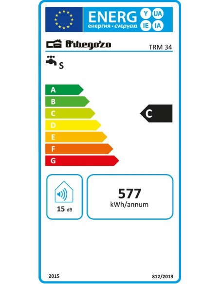 Termo - Orbegozo TRM34, Eficiencia C,...