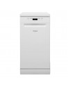 Lavavajillas Libre Instalación - Whirlpool WSFC3M17, 47 dB,  45 cm, 10 servicios, Blanco