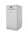 Lavavajillas Libre Instalación - Whirlpool WSFC3M17, 47 dB,  45 cm, 10 servicios, Blanco