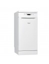 Lavavajillas Libre Instalación - Whirlpool WSFC3M17, 47 dB,  45 cm, 10 servicios, Blanco