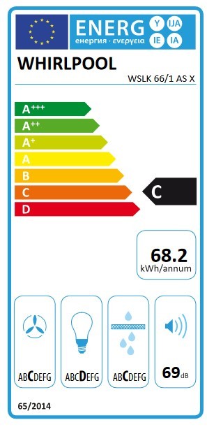 Etiqueta de Eficiencia Energética - WSLK661ASX