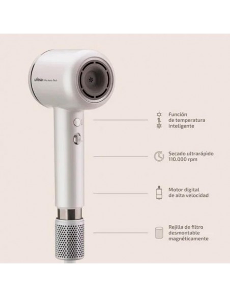Secador de Pelo  - Ufesa Digital Pro...