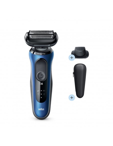 Afeitadora - Braun Series 6 60B1200s,...