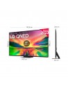TV LED - LG 65QNED826RE, 65 pulgadas, UHD 4K, Procesador α7 4K Gen6, QuantumDot + Nanocell Plus, Magic Remote, Grafito