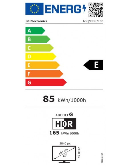 TV LED - LG 65QNED87T6B, 65", 4K UHD,...