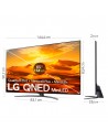 TV Mini LED - LG 65QNED916QE, 65 pulgadas, UHD 4K, a7 Gen 5 con IA,  NanoCell+ Quantum Dot, Magic Remote