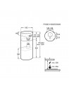 Campana Isla - Electrolux LFI514X, 40 cm, Inox