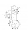 Horno Convencional-  Cata SES 6004 WH, 60 cm, Blanco