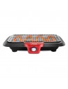 Barbacoa Eléctrica  - Ufesa BB7640, 2300 W, 38x24 cm, Acero, Negro