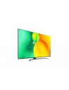 TV LED - LG  75NANO766QA, 75 pulgadas, NanoCell 4K, Procesador a5 Gen 5 con IA, Magic Remote