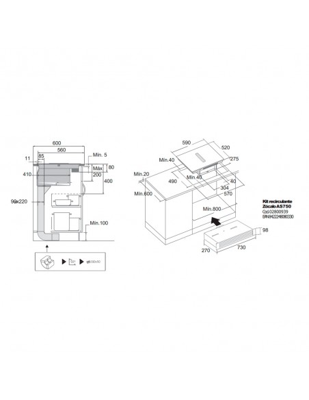 Placa con Extractor Integrado -Cata...