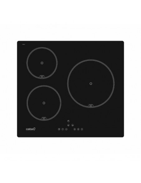 Placa Inducción - Cata IB 6403 BK, 3...