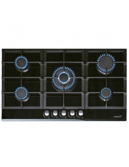 Placa Gas - Cata LCI 9041 BK, 90 cm,...