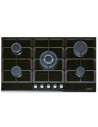 Placa Gas - Cata LCI 9041 BK, 90 cm, Cristal, 5 zonas