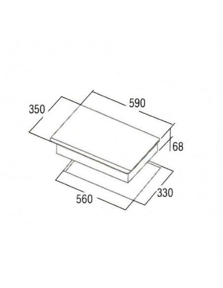 Placa Inducción - Cata IB 2 PLUS...