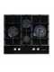 Placa Gas - Cata LCI 6031 BK Cristal, 4 zonas gas