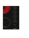 Placa Vitrocerámica - Cata 604 HVI /C, 4 Zonas de Cocción, 60 cm, Negro