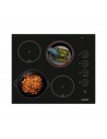 Placa Vitrocerámica - Cata 604 HVI /C, 4 Zonas de Cocción, 60 cm, Negro
