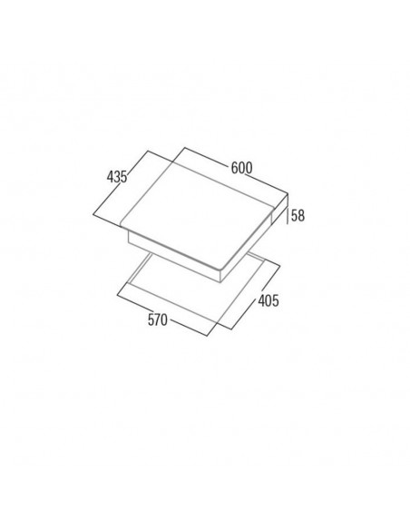 Placa Inducción - Cata IB 5003 BK, 3...