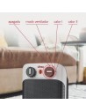 Calefactor UFESA CC1800IP