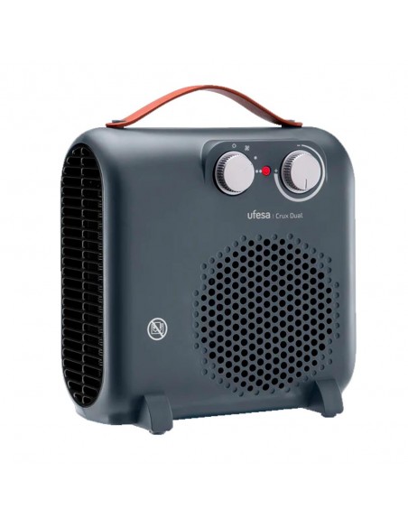 Calefactor - Ufesa Crux Dual Grey, 2000W