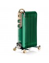 Radiador Aceite - Ariete 838/14, 2000W, 9 Elementos, Vintage Verde