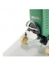 Radiador Aceite - Ariete 838/14, 2000W, 9 Elementos, Vintage Verde