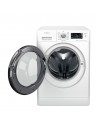 Lavadora Libre Instalación -  Whirlpool FFB 10469 BV SPT, 10 Kg y 1400 RPM, Blanco