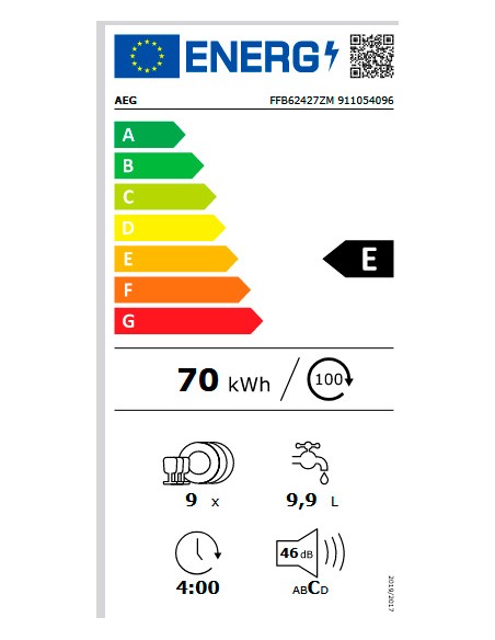 Lavavajillas Libre Instalación - AEG...