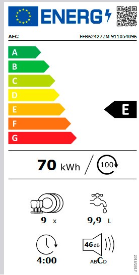Etiqueta de Eficiencia Energética - 911054096