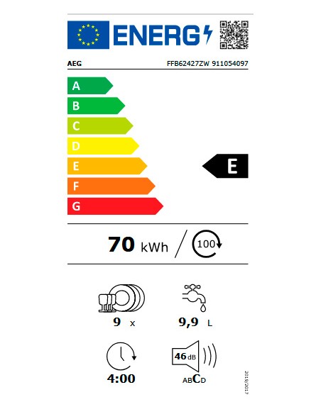 Lavavajillas Libre Instalación - AEG... Lavavajillas Libre Instalación - AEG...