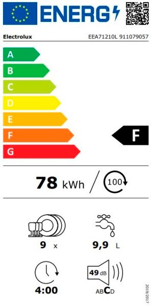 Etiqueta de Eficiencia Energética - 911079057