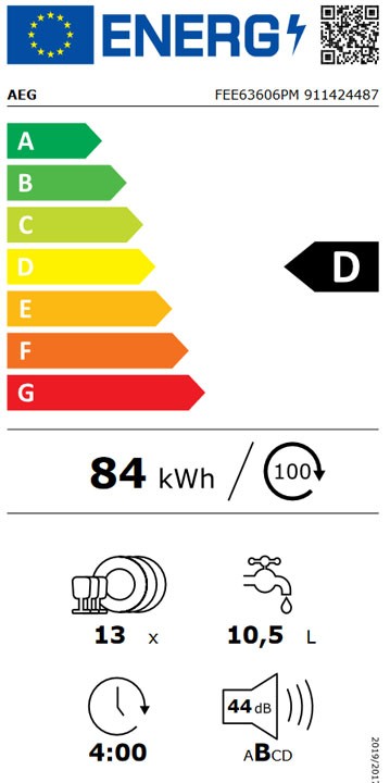 Etiqueta de Eficiencia Energética - 911424487
