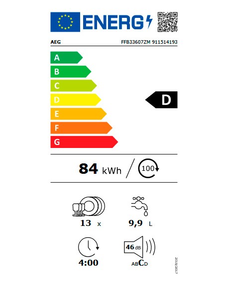Lavavajillas Libre Instalación - AEG...