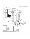 Lavavajillas Integrable 60 cm. -  AEG FSB34707Z, 14 servicios, 44 dB, 60cm, 3ºBandeja, AirDry