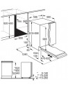 Lavavajillas Integrable - AEG FSE54600Z, 13 servicios, Eficiencia C
